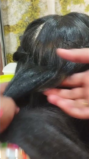 Trending Bridal Hair Bun Tutorial | Easy Wedding Hairstyle Step by Step”#ytshorts #yt