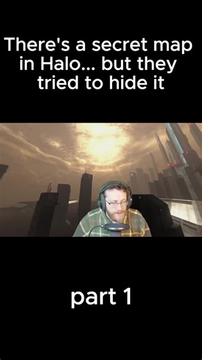 Part 1. There is a massive map that exists outside of the playable area in a mission in Halo 3: ODST. But... it wasn't supposed to be discovered. #halo #halo3 #fyp #foryoupage #gaming #mcc