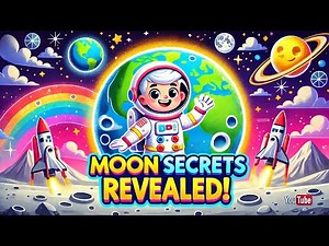 "Moon Secrets for Kids. Fun & Educational Story for Kids”