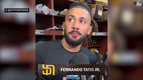 Fernando Tatis Jr.: 'Happy we're back together'