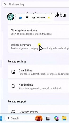 How To Change Taskbar Size in Windows 11 ( 2026 )