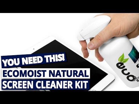 Stop Ruining Your Monitor! 🛑 The BEST Natural Screen Cleaner - Ecomoist Kit Review
