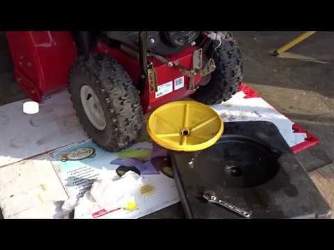 SnowBlower OIL Change