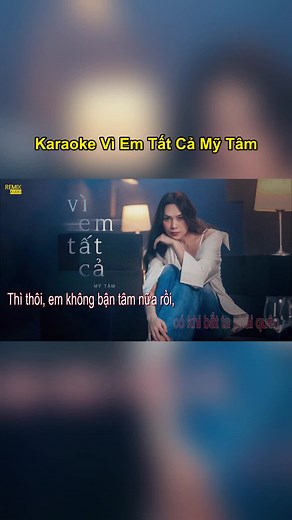Karaoke Vì Em Tất Cả Mỹ Tâm