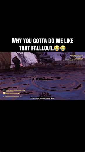 Hooked a fish in Fallout 76… server disconnected 💀🎣#Fallout76 #gamingshorts #fallout