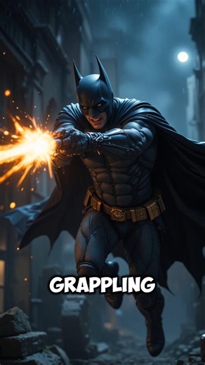 BATMAN SAVES THE CITY #batman #gotham #heroic