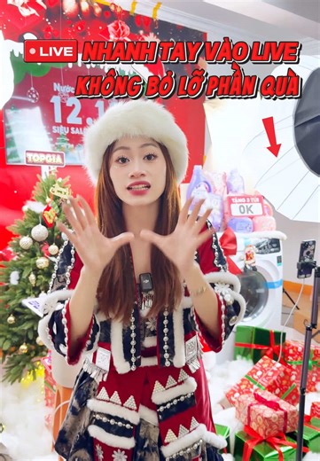 Đúng 21h công bố chủ nhân máy giặt Electrolux rồi các bác ơi, vào live ngay để xem thể lệ chương trình nào #Topgia #1212TopGia #nuocgiattopgia #SanQuaTopGia #xuhuong