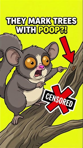 Dwarf Lemurs “Tag” Trees With Pee & Poop (No, Really)