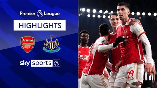 Arsenal 4-1 Newcastle | Premier League highlights