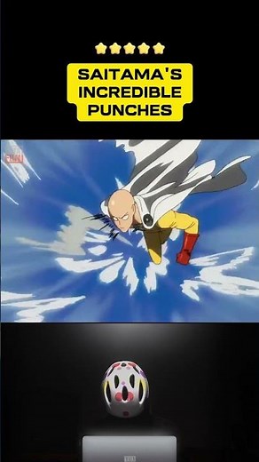 How Saitama incredibly destroyed the meteor #onepunchman
