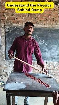 Understanding Physics Behind Ramp.... #demonstration #experiment #science #ramp
