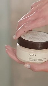26 reactions | Treat yourself to a spa day in a jar with our Softening Butter Dead Sea Salt Scrub! This rich and buttery body scrub, formulated with Dead Sea minerals, sugar, natural oils, and algae, smooths, softens and revives your skin. https://global.ahava.com/products/softening-butter-dead-sea-salt-scrub | AHAVA | Facebook