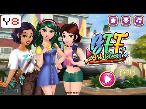 BFF Art Class Game Walkthrough Review #gameplay #games #gamewalkthrough #art #bff #class