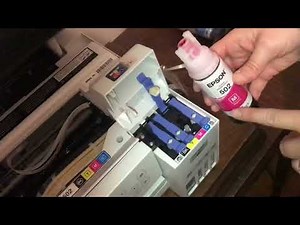 “SET ￼UP” epson ecotank et-2850 installation