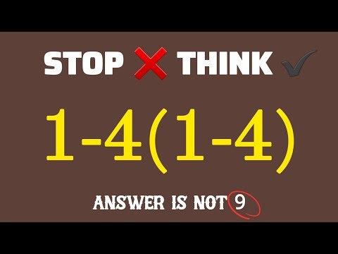 Very Tricky Math Challenge That 98% Get This WRONG!#pemdas