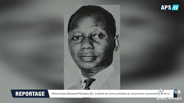 Renommage du Boulevard de Dakar en l'honneur de Mamadou Dia
