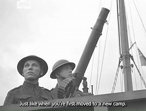 A picture of life on board a troopship during the Second World War, documenting a two month voyage. You can find the full film, sponsored by the British War Office, on our film collections website: https://bit.ly/3XWsvm6 Film: IWM UKY 439 | Imperial War Museum London
