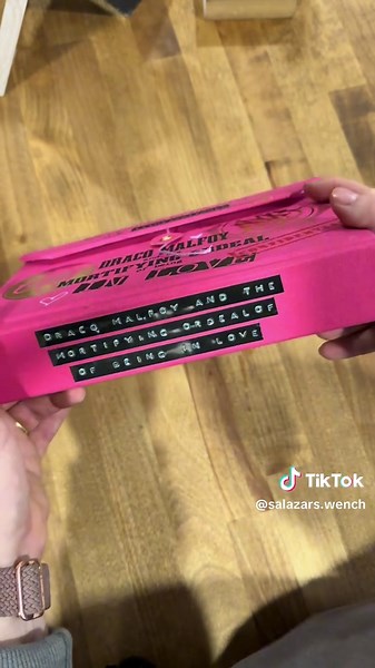 💖PINK💖 Draco Malfoy and the Mortifying Ordeal of Being in Love by isthisselfcare✨ this is my remake of my first “file folder” bind of dmatmoobil, and the idea credit for this particular styled structure of this bind belongs entirely to @lisamariebookbinding THANK YOU for your tutorials !!!! end pages & assets & inside goodies & credit to @alicianguyennn again ! 😙 typeset is by Liz Haltiner KEEP FANFIC FREE for personal use ONLY #dracomalfoyandthemortifyingordeal #dmatmoobil #isthisselfcare #d