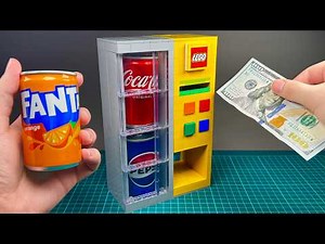 I made a GIANT LEGO SODA Vending Machine!