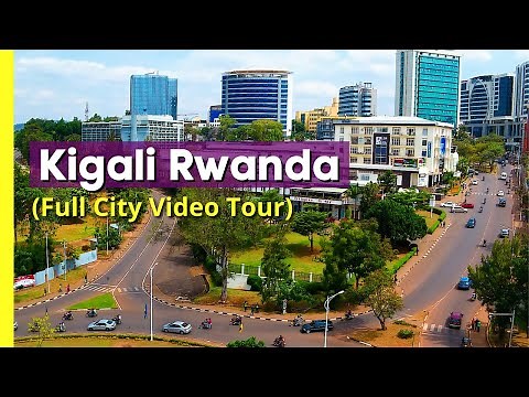 Kigali, Rwanda FULL CITY: 4K Walking Tour