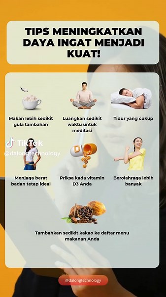 Tips Meningkatkan Daya Ingat yang Tajam