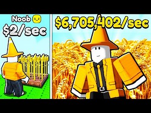 I Went From Noob to BILLIONAIRE in Roblox Wheat Tycoon!