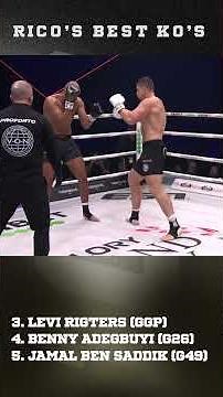Rico Verhoeven’s TOP KNOCKOUTS! #GLORY100