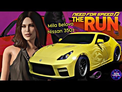 GTA 5 - Need For Speed The Run Mila Belova Nissan 350z Car Build