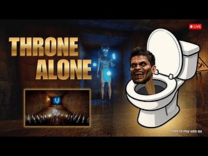 Throne Alone Gameplay 😯| Brutal Commode Game
