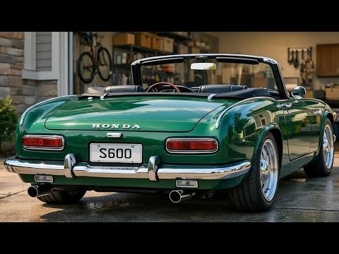 Honda Just Revived the Iconic S600 — And It Looks Incredible!