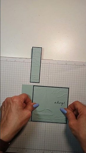 Stampin' Up! Sunrise Sailing Fun Fold