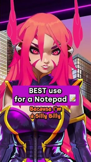 BEST use for a Notepad #shorts #vtuber