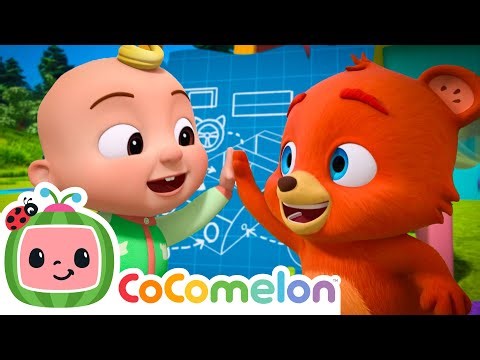 Let’s Build a DIY Box Car Racer! 🏎️🛠️ | CoComelon Animal Time | Animals for Kids