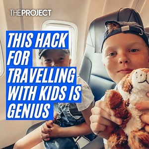 25K views · 62 reactions | This idea for travelling with kids is so simple, yet genius. | The Project | Facebook