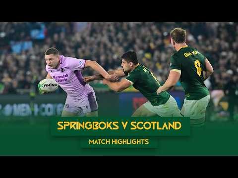 Springboks vs Scotland at Loftus Versfeld | Extended Highlights | 11 July 2026