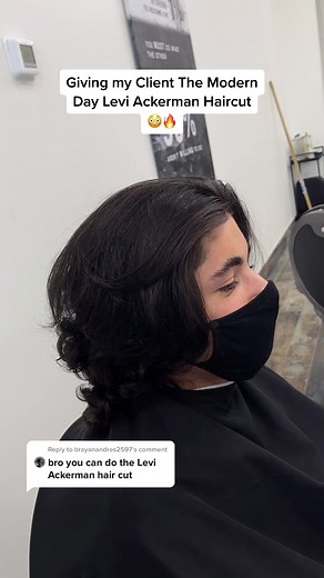 Modern Day Levi Ackerman Haircut Transformation