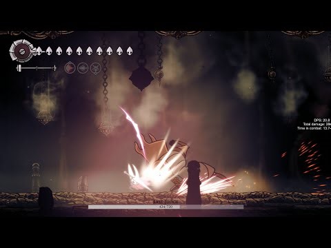 Beating The Last Judge in Silksong with every crest.