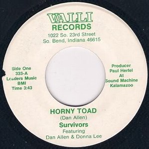 Survivors - Horny Toad / Good Baby