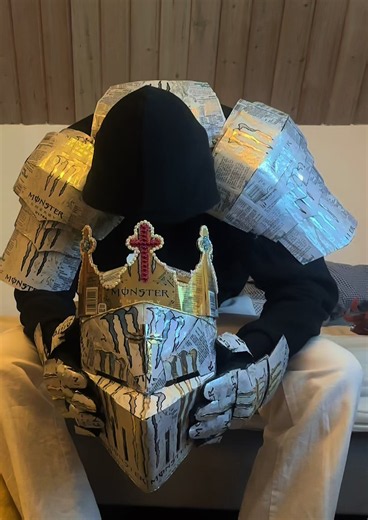 #monsterenergy #helmet #armor #cosplay | monster energy