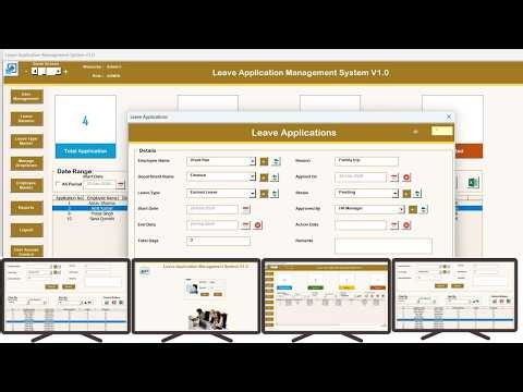 Leave Application Management System V1.0