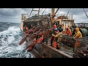 Giant Lobsters — How European Fishermen Catch Hundreds of Tons of Giant Lobsters