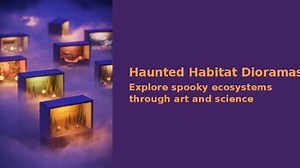 Haunted Habitat Dioramas — 3D Science & Art Project