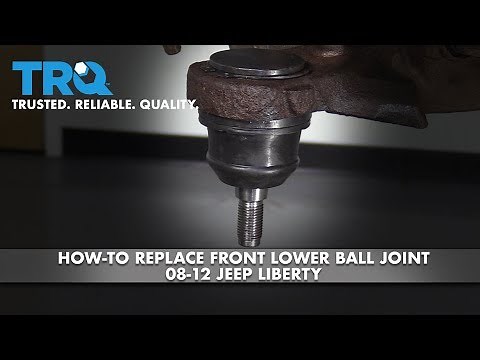 How to Replace Front Lower Ball Joint 08-12 Jeep Liberty
