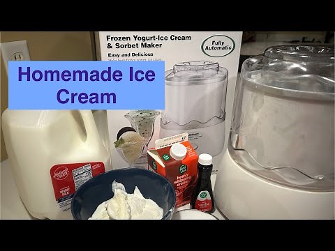 Homemade Ice Cream | Using a Cuisinart Ice Cream Maker