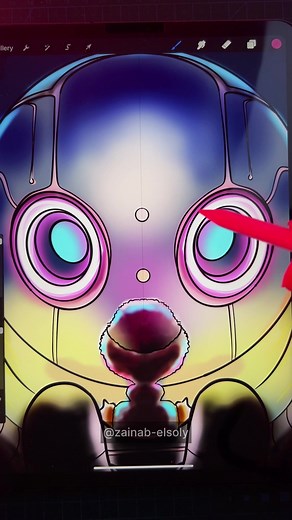 How to Draw the Wild Robot in Procreate