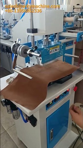 Embossing Machine Hot Foil Stamping Machine #embossing