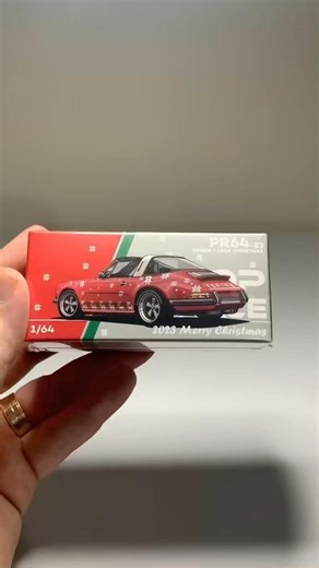KUTU AÇILIŞI (UNBOXING)🎄Yılbaşı ruhunu taşıyan Porsche 911 Singer Targa kutusundan çıkıyor👀🔥