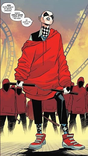 Absolute Harley Quinn Leads The Red Hood Gang!