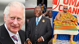 8.4K views · 230 reactions | Otumfuo, Lady Julia Meet King Charles III | KarmaPresident | Facebook