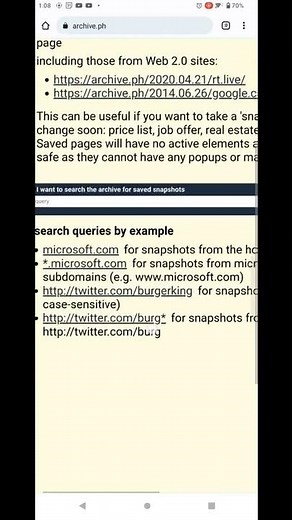 how to read an archived version of a web news article